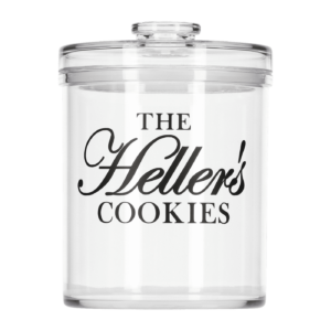 Lucite Cookie Jar